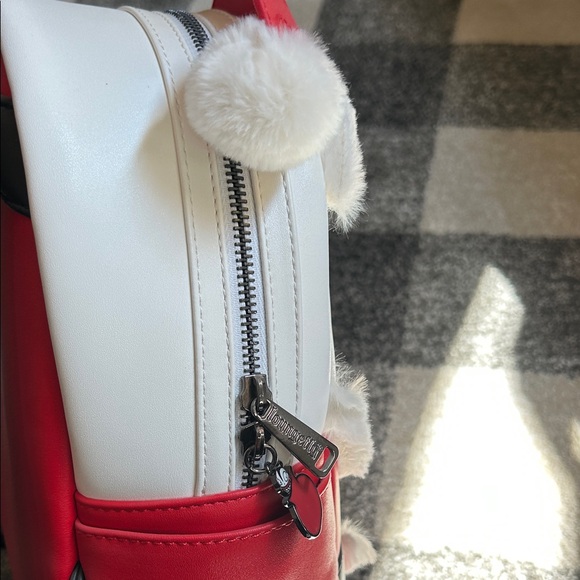 Disney Red and White Santa Backpack - Picture 7 of 12
